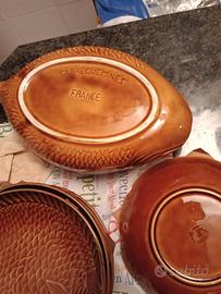 zuppiera da zuppa di pesce con n.6 fondine