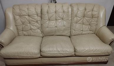 Salotto in pelle