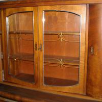 Libreria cristalliera vintage