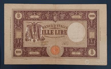 Banconote lira italiana lire 