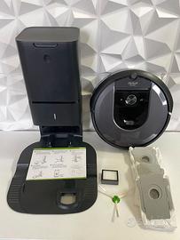 iRobot Roomba i7+ robot aspirapolvere stazione