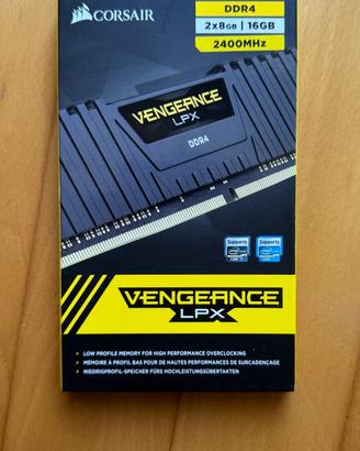 Corsair vengeance LPX 16GB DDR4 2400Mhz
