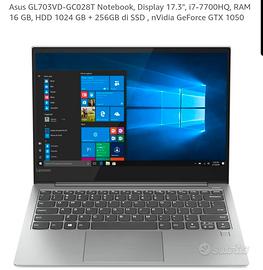 Notebook Asus GL703VD-GC028T