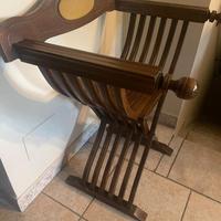 SEDIA LEGNO A LISTELLI