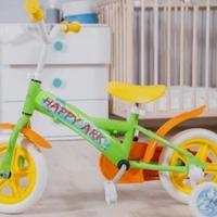 Bici unisex Happy Ark 2/3 anni