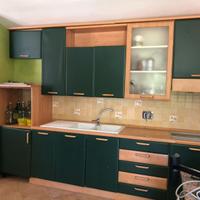 Cucina completa in legno