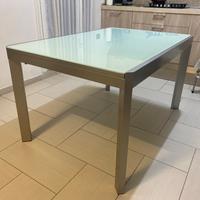 Tavolo Calligaris con vetro temperato