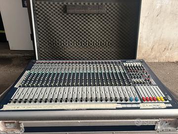 Soundcraft GB4 24 canali + Flightcase