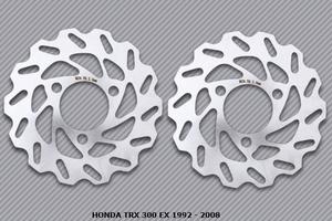 dischi anteriori per HONDA TRX 300 EX 1992 - 2008