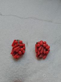 Orecchini di corallo