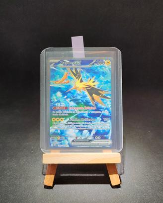 Carta Pokémon Zapdos Ex 202/165 - Full Art SAR Ita