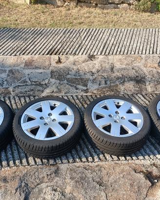 gomme estive + cerchi lega 195-45-16