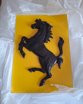 Quadro (vetro) Cavallino Rampante (Ferrari)