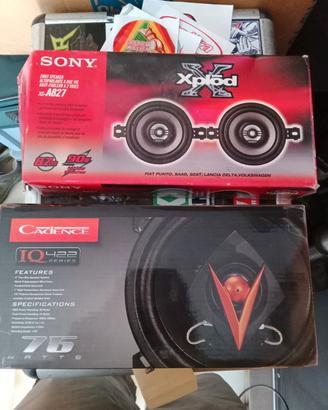 Speaker auto Sony e Cadence 