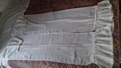 Tenda bianca in voile