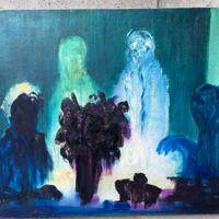 Barbieri Eugenio olio su tela