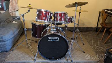 Kit Batteria Mapex Tornado con accessori completo