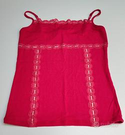 Top canotta fucsia Intimissimi.