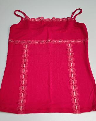 Top canotta fucsia Intimissimi.