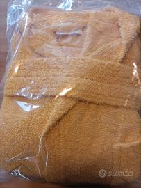 Accappatoio Adulto Taglia L Giallo Usato