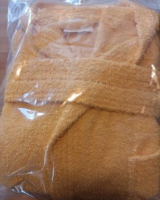 Accappatoio Adulto Taglia L Giallo Usato