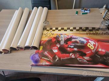 Poster Autografati Michel Fabrizio MOTOGP 