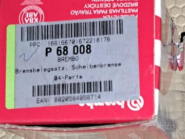 Pastiglie freno brembo renault dacia