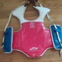 Corpetto Taekwondo/Nippon Kempo Wacoku WTF tg. 2