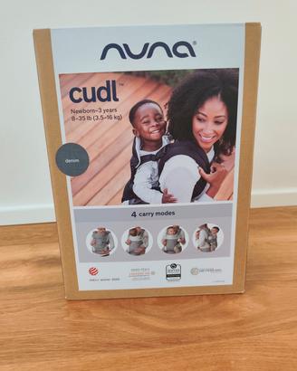 Marsupio Nuna cudl neonati-3 anni