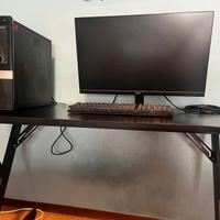 PC+ Monitor + tavolo da computer