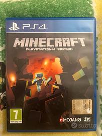 Minecraft per playstation 4