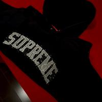 Hoodie Supreme Water Arc Nera