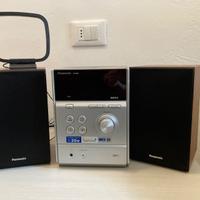 Stereo compatto Panasonic con casse