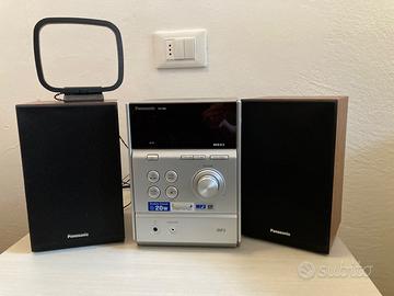 Stereo compatto Panasonic con casse