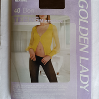 10 collant Golden Lady Marrone 40 den. 4 L