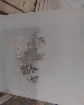 Lastra vetro decorativa