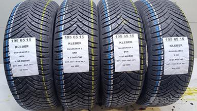4 GOMME 195 65 15 KLEBER 4 STAGIONI RIF4250