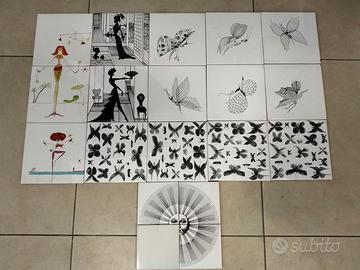 decori Bardelli di Fornasetti,Chiarenza, Toledo