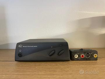 Switch audio HDX e adattatore SCART