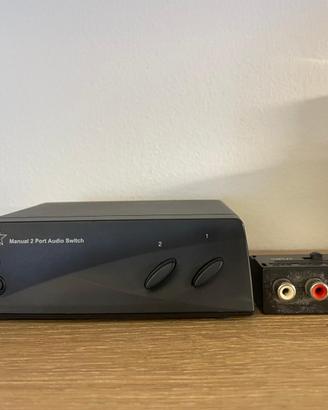 Switch audio HDX e adattatore SCART