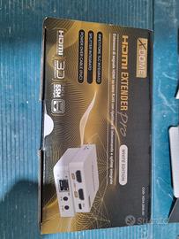 Extender  hdmi su ethernet 60m con porta passante