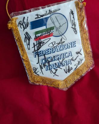 gagliardetto ITALIA autografato  Verona 1999
