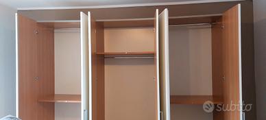 armadio  cassettiera e comodini