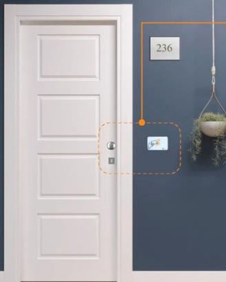 Lettore badge Rfid per apertura porte