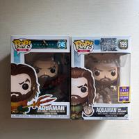 Funko Pop Set Aquaman e Aquaman Exclusive