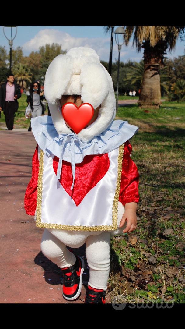 Vestito carnevale bianco coniglio - Tutto per i bambini In vendita