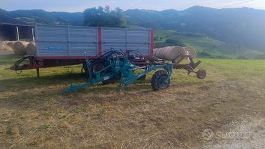 carrello porta attrezzi Nardi  + aratro Sogema