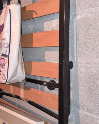 struttura letto a doghe singolo