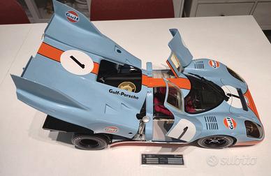 POCHER PORSCHE 917K GULF EDITION 1:8 già MONTATA !