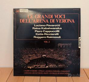 Vinile 33 Le Grandi Voci dell’Arena di VeronaVol.2